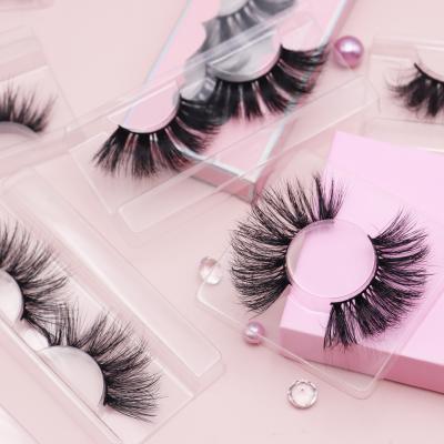 China Free Sample 3d 5d 25mm Feather Wave Eyelashes Vendor Private Label Packaging Box Logo Handmade Vegan Mink Eyelashes Wink Eyelash for sale