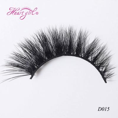 China Wholesale Natural Long Lashes Tapered Fluffy Eyelash 100% 3d Siberian Mink Eyelashes Seller False Eyelashes 5D 25mm for sale