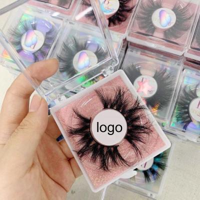 China super slim & Soft 100% Real Handmade Tape Siberia Professional Customize Brand 3d Mink Eyelashes for sale