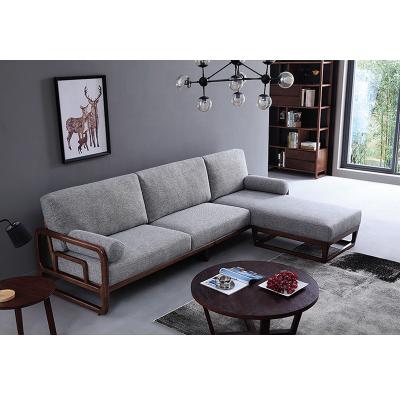 China Nordic Modern Living Room Corner Couch Set Furniture SOFA BED Style Sectional Fabric Sofa Living +Room+Sofas for sale