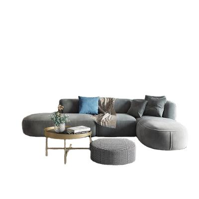 China (Other)Adjustable Sofa Set Furniture Modern Design Simple Italian Fabric Sectional Sofa For Living Room for sale