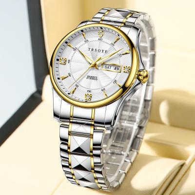 China OEM Full Top Luxury Waterproof Customizable Watch Calendar Cheap Price Watches For Mens Watch Man Wholesale TRS619 relogio for sale