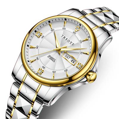 China Wholesale Orologio trs619 Luxury Diamond Custom Mens Watch Quartz Brand OEM Brand Men Full Calendar Private Label Watch for sale