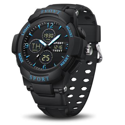 China Running Alarm OEM Double Chronograph Time Mens Fitness Watch Sports Military Luxury Mens Watches Digital 8805 for sale