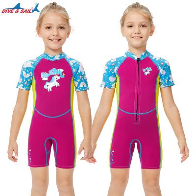 China Child Kids Youth 2.5mm Neoprene Wetsuit Keep Warm Swimsuit For Snorkeling Diving Suit Water Sports Swimming Surfing Wetsuits for sale