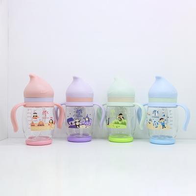 China PP Guaranteed Cute Quality Unique Silicone Baby Feeding Children's Water Cup for sale