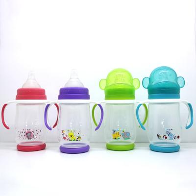 China PP Suitable For Multiple Feeding Scenarios PP+Silicone Professional Custom Design Baby Bottle for sale