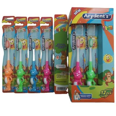 China Children's Shaped Toothbrush High Quality Durable Material 4colors Portable Home for sale