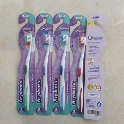 China 2011 Home Wholesale Customized Good Quality Pp+tpr Adult Soft Toothbrush Bristle for sale