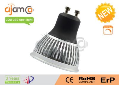 China High Lumen Dimmable LED Spotlights  , 24º / 36º GU10 LED Light Bulb for sale