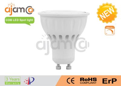 China Aluminium-6w PFEILER LED Scheinwerferlicht GU10 Dimmable Kriteriumbezogene Anweisung 80Ra 50X56 Millimeter zu verkaufen