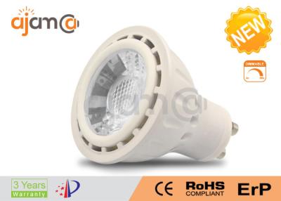 China Dimmable 8w GU10 LED Spot Lights Optimized Optical Lens And Reflector Design for sale