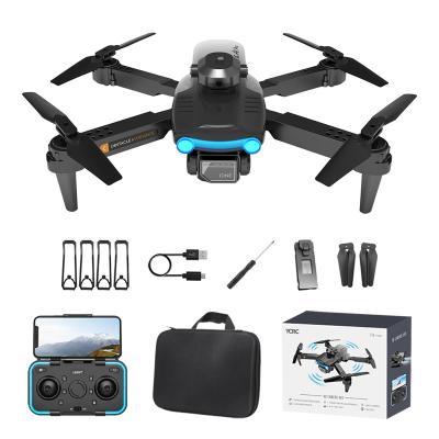 China Pro A8 Dual Mode UAV 4k HD Camera WiFi Fpv Obstacle Avoidance Folding Gradient Fuselage A8 Professional Smart Four Way Drone for sale