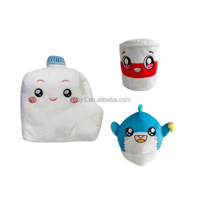 China 2022 Milky Toy Manufacturer Custom Lankbox Toys Plushies Plushies Lankybox Voice Recorder New Arrival Decoration For Stuffed Toy for sale