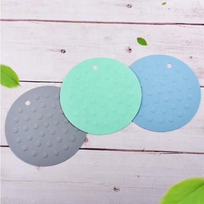 China Small Batches Round Shape Customization Anti-Slip Heat Resistant Table Place Mat Sustainable Tableware Mat for sale