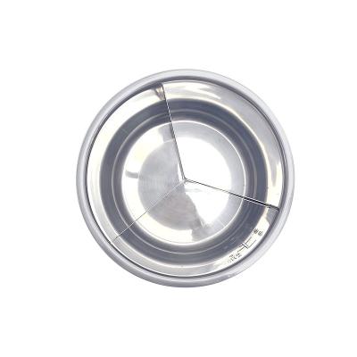 China Country Rice Cooker Food Divider Container Pot Dish Divider 304 Stainless Steel Inner Food Separator for sale