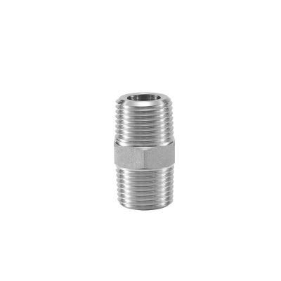 China Carbon steel/45#steel/stainless steel hydraulic fittings Bsp male 60 degree external thread hydraulic hose adapter connector for sale