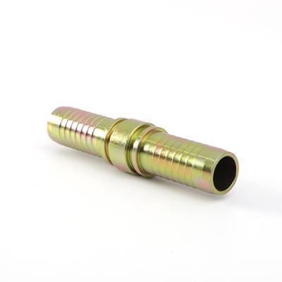 China Carbon steel/45#steel/stainless NPT male thread stainless steel hex nipple pipe fitting union connector for hydraulic for sale