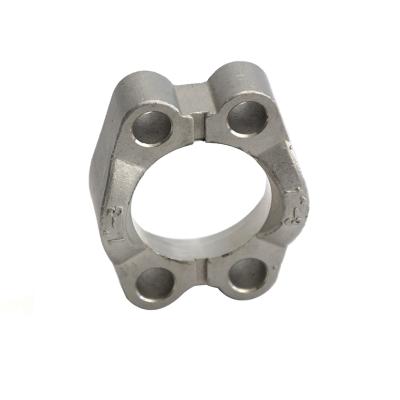 China Carbon Steel/45#steel/stainless Sae Hydraulic Pipe Flange Socket Welding Flange Slot Clamps Hose Ends Stamped for sale