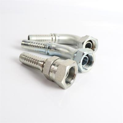 China Stainless Steel Hydraulic Male Hose Connectors Bspt Mating Machinery Pipe Fittings for sale