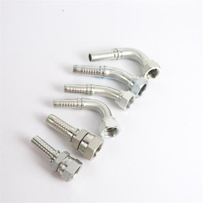 China Hydraulic Machinery Bsp Stainless Steel Hose End Pipe Fittings For Excavator for sale