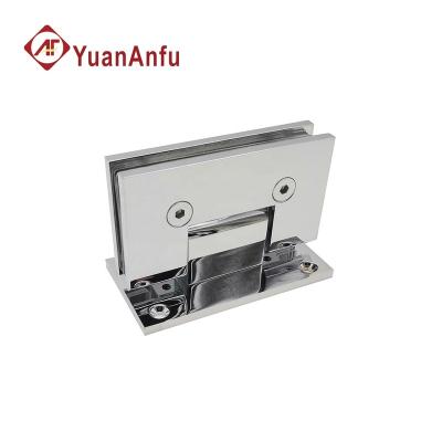 China Traditional High Quality Brass Hardware 90 Degree Glass Shower Hinges Doors for sale