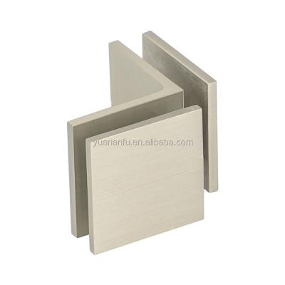 China Modern High Quality 90 Degree Bathroom Door Hinge Shower Bathroom Glass Flange for sale