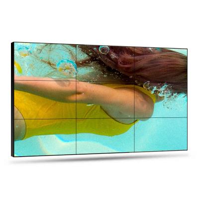 China Indoor 46 Inch - High - Ultrathin End Bezel Talking 4k Lcd Panel 0.88mm Video Wall For Exhibition Hall for sale