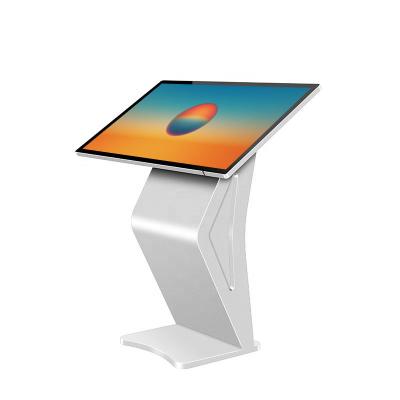 China Indoor 49 Inch Totem Countertop Information Display Kiosk HD Digital Indoor Signage Horizontal Touch Screen Kiosk for sale