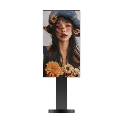 China High Brightness 49inch Display Shop Window LCD Monitor Indoor Semi-Outdoor Android Digital Ultra-thin Double Signage Advertising Display for sale