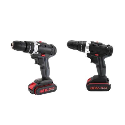 China Portable Electric Rechargeable Electric Screwdriver Electric Screwdriver Dual Speed ​​Lithium Hand Gun Rechargeable Drill for sale