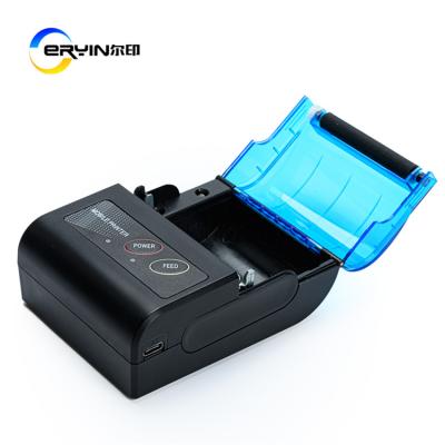 Cina 205g 58mm Bluetooth Piccola stampante USB termico Pos Stampa ricevuta termica Stampa batteria biglietto 58mm in vendita