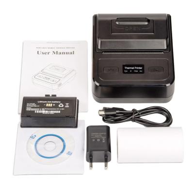 China Portable Mini Rechargeable 80mm Thermal Pos Receipt Printer with Fast Printing Speed for sale