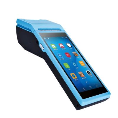 China Eryin Android 8.1 PDA with Wireless BT WiFi Thermal Printer and Barcode Scanner for sale