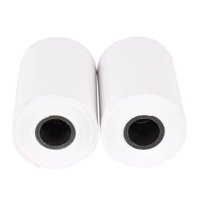 China Customized 57x40mm Thermal Paper Roll for 58mm Printer 100% Pure Wood Pulp Material for sale