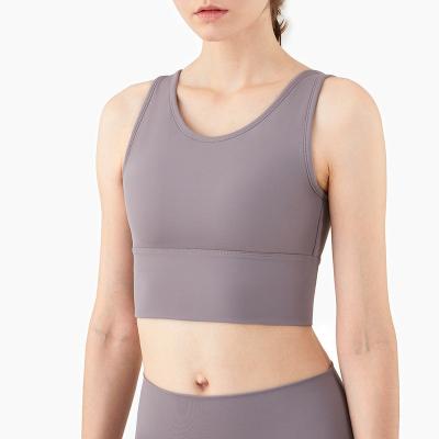 China Breathable Customized Solid Sports Bra For High Impact Activities From Yoga To KNITTING And Running for sale