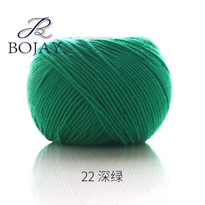 China Bojay 100% Merino pure wool anti-pilling superfine yarn for hand knitting, crochet baby sweaters, 30g ball for sale