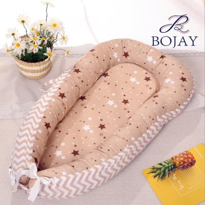 China 100% Nest,Breathable Baby Sleep Nest,Portable Baby Safety Detachable Fold Bojay Cotton Easy Baby Crib For Infant for sale