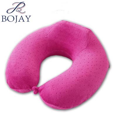 China Wholesale Memory Plug Luxury Beach Airplane U Shape Outdoor Pregnancy Baby Nursing Travel Memory Foam Nursing Neck Pillow for sale