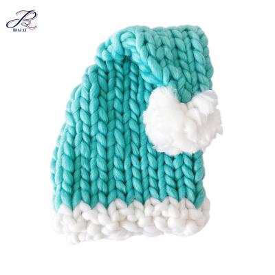 China Santa Hats Snowman Holiday Gifts Size L High Quality Yarn Knitted Christmas 100%Polyester For Adult Pets Dog Christmas Party Hats for sale