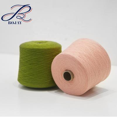 China Bojay Sustainable Wholesale Stock Yarn Luxury Pure Merino Wool Mule Spun Super Soft Machine Knitting 26NM/2 Merino 100% Wool Yarn for sale