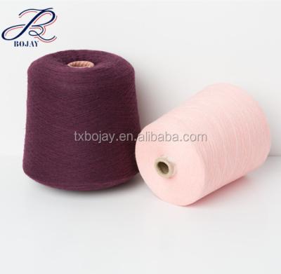 China Abrasion-resistant 2/28 nanometer 80% cotton/20% wool blended yarn for knitting and weaving wool yarn for sale