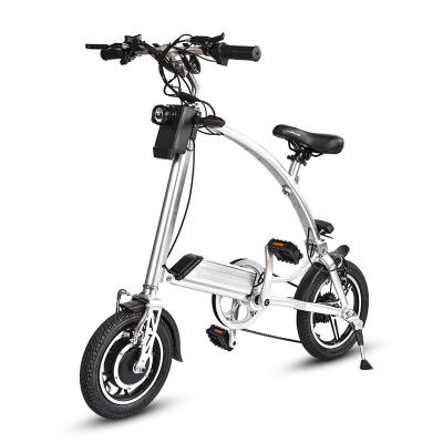 China Hot Selling Aluminum Alloy New Arrival City Ebike Low Step Electric Folding Bike For Adults for sale