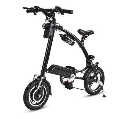 China Aluminum Alloy 36v Brushless Mute Motor Folding Aluminum Electric Bicycle for sale