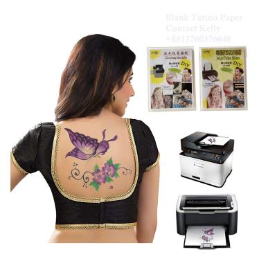 China Temporary Tattoo Stencil Paper Transfer Tattoo Water Transfer Stencil Paper Paper For Tattooing for sale