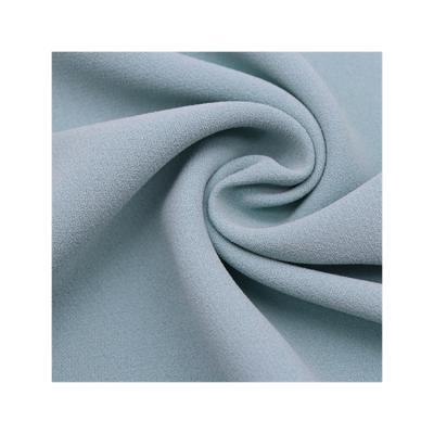 China Garment Fashion Solid Color Eco - Friendly Crepe Chiffon Sheer Fabric Anti - Static for sale