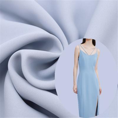 China 100% Polyester Anti-static Korean Silky Fabric Crepe Chiffon Matte Fabric for sale