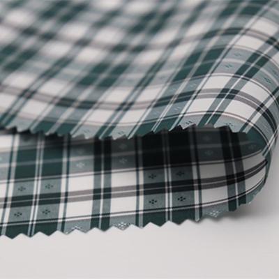 China Best Quality Polyester Grid Tear-Resistant Coat Lining Cloth Jacquard Fabric Suit Jacket Lining for sale