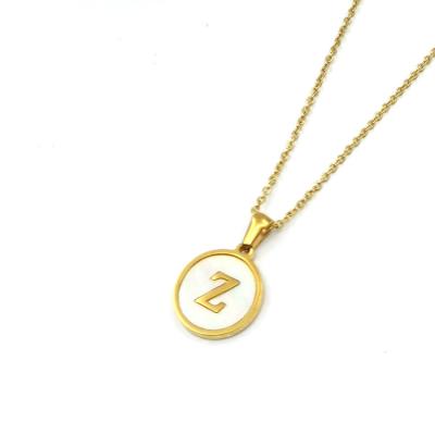 China Best Price Top Quality Punk Letter A-Z Men And Women Gold Plated Pendants for sale