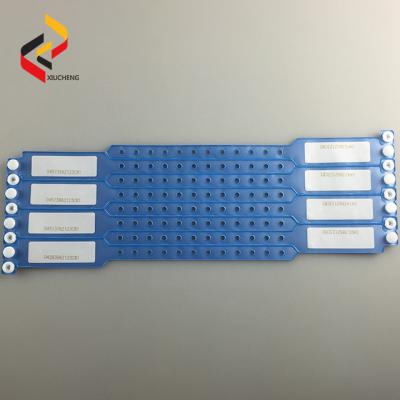 China C14 Custom Disposable RFID Vinyl wristband Passive with Compatible 1K/F08 chip for activity Event for sale